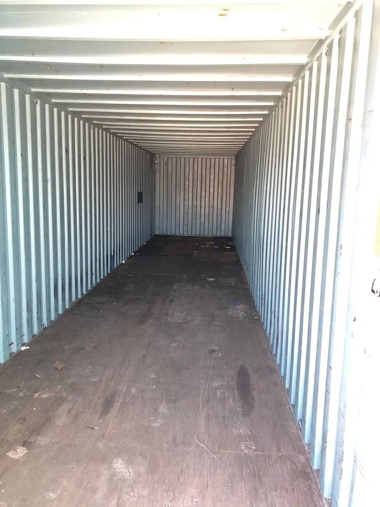 40ft once used container